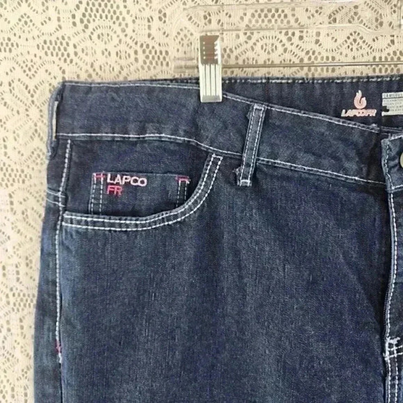 Lapcofr 100% Cotton‎ Women's Straight Leg Jeans 20 x30 - Picture 4 of 10